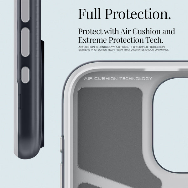 Case iPhone 15 Pro Max Plus Spigen Classic C1 MagSafe Anti Shock Crack