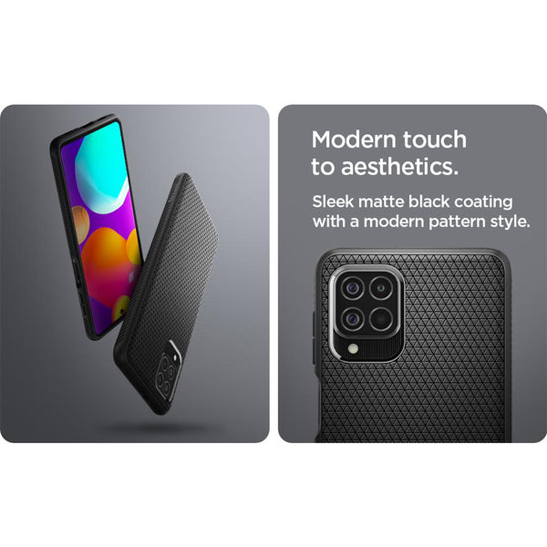 Case Samsung Galaxy M62/F62 Spigen Liquid Air Silicone Softcase Casing