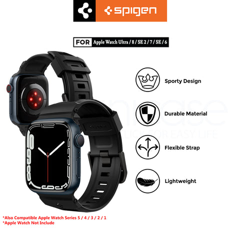 Strap Apple Watch Ultra 8/7/SE 2 49/45/44/41/40mm Spigen Rugged Band