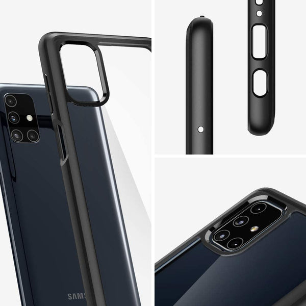Case Samsung Galaxy M51 Spigen Ultra Hybrid Anti Crack Clear Casing