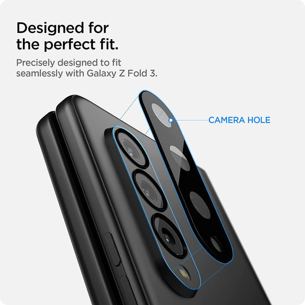 Camera Tempered Glass Samsung Galaxy Z Fold 3 Spigen Kamera Lens Cover