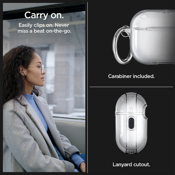 Case Airpods Pro 2 Spigen Ultra Hybrid Hard Clear Cover Bumper Casing