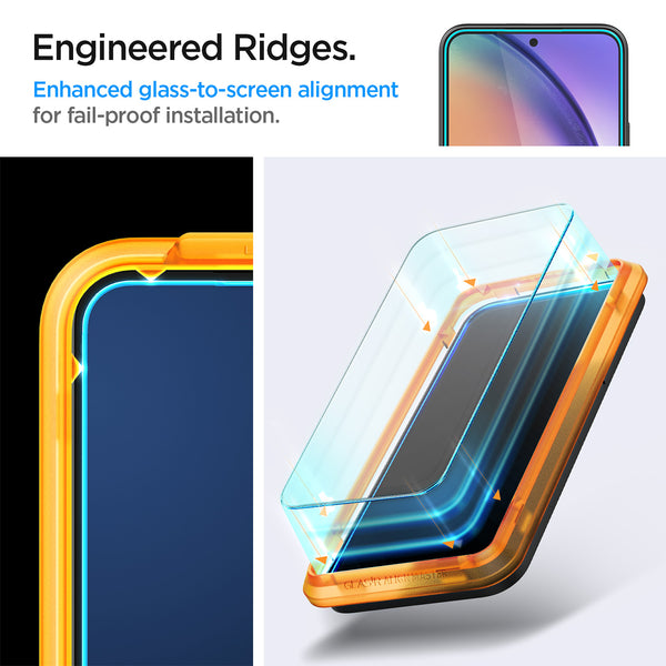 Tempered Glass Samsung Galaxy A54 Spigen Glas tR Alignmaster Clear HD