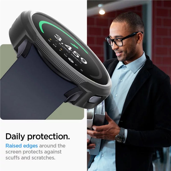 Case Samsung Galaxy Watch 7 44mm/40mm Spigen Liquid Air Softcase Flexible Slim Cover Bumper Casing