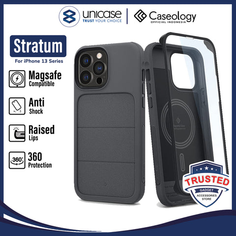 Case iPhone 13 Pro Max Mini Caseology Stratum Full Protection Cover