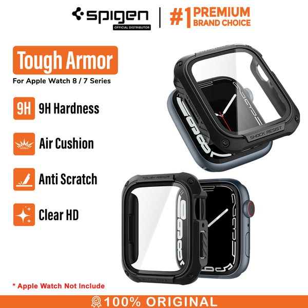 Case Apple Watch 8 / 7 45mm/41mm Spigen Tough Armor Anti Shock Casing