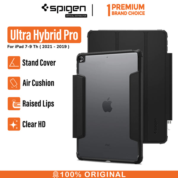 Case iPad 9/ 8/ 7 10.2 (2021/2019) Spigen Ultra Hybrid Pro Flip Casing