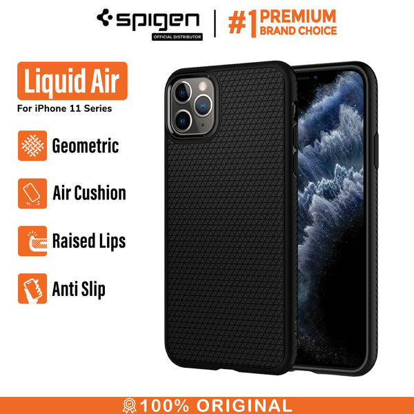 Case iPhone 11 Pro Max / 11 Pro / 11 Spigen Liquid Air Softcase Casing