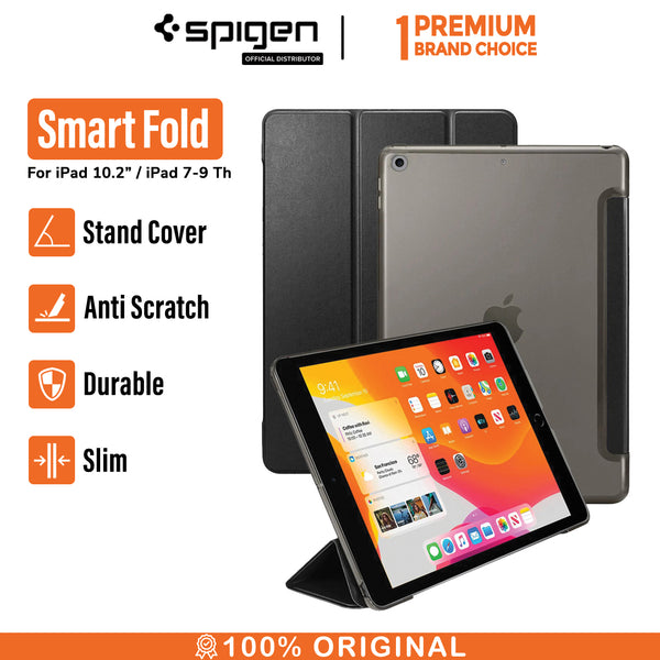 Case iPad 9 /8 /7 10.2 (2021/2019) Spigen Smart Fold Flip Cover Casing