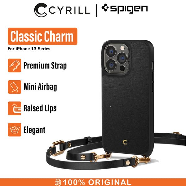 Case iPhone 13 Pro Max Mini Spigen Ciel Classic Charm Casing Lanyard