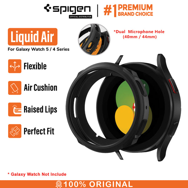 Case Galaxy Watch 5 Pro/4 40/44/45mm Spigen Liquid Air TPU Soft Casing