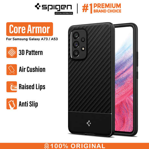 Case Samsung Galaxy A53 / A73 Spigen Core Armor Slim Softcase Casing
