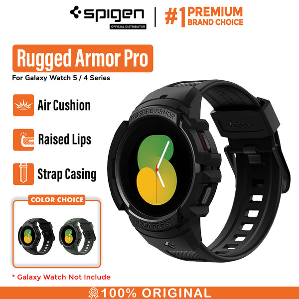 Case Galaxy Watch 5 Pro/4 40/44/45mm Spigen Rugged Armor Pro Casing