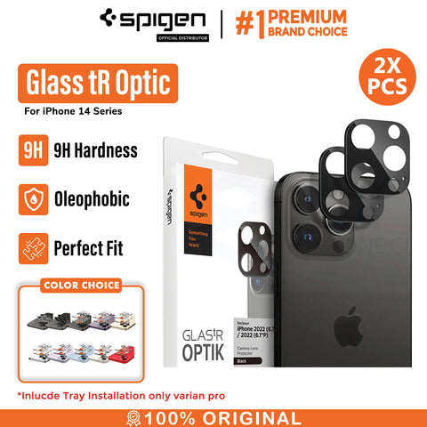 Camera Lens Protector iPhone 14 Pro Max Plus Spigen GlastR Optik Cover