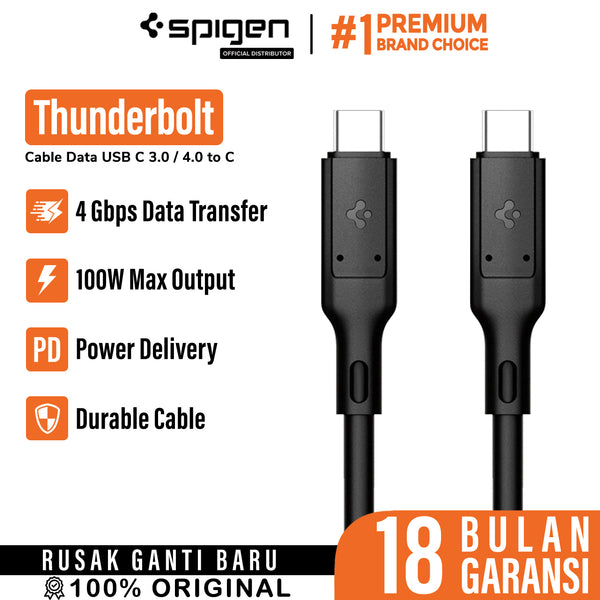 Cable Data USB C 3.0 / 4.0 to C Spigen ArcWire PD3.1 ThunderBolt Fast Charging
