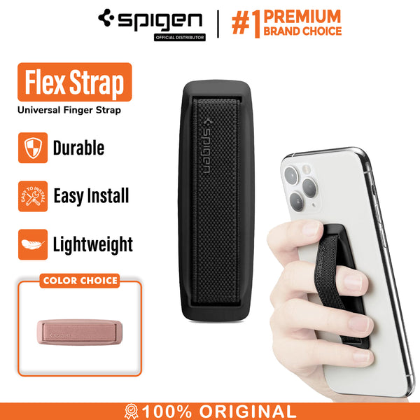 Phone Finger Grip Spigen Flex Strap Anti Slip Holder Universal