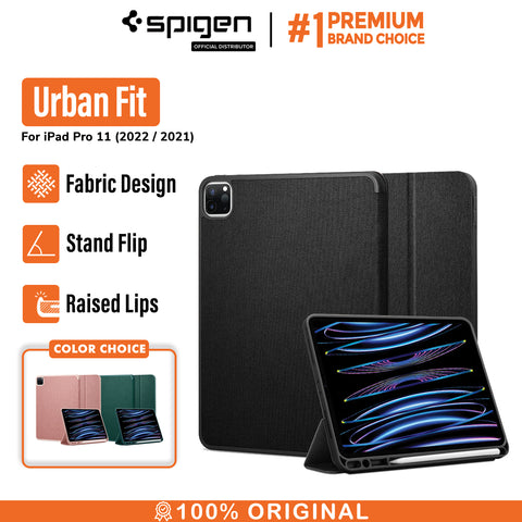 Case iPad Pro 11 (2022/2021/2020) Spigen Urban Fit Stand Flip Cover