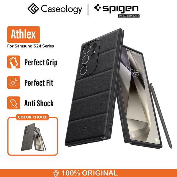 Case Samsung Galaxy S24 Ultra Plus Caseology Athlex Anti Shock Crack