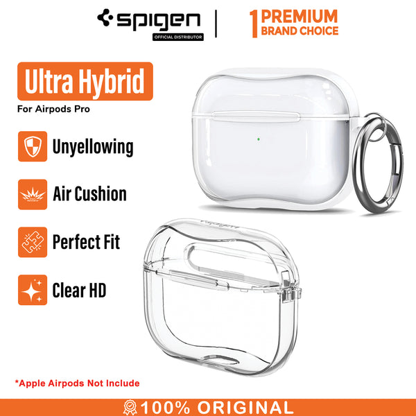 Case Apple Airpods Pro Spigen Ultra Hybrid Anti Crack Hardcase Slim Casing