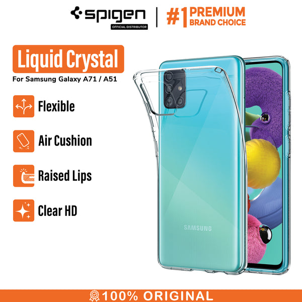 Case Samsung Galaxy A51 / A71 Spigen Liquid Crystal Clear Casing