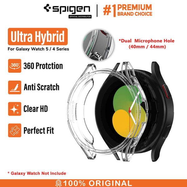Case Galaxy Watch 5 Pro/4 40/44/45mm Spigen Ultra Hybrid Clear Casing
