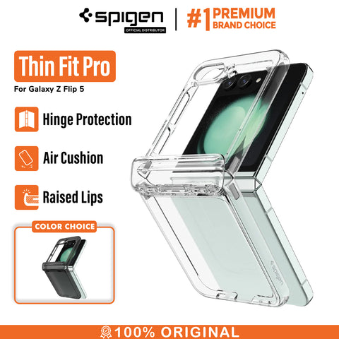 Case Samsung Galaxy Z Flip 5 Spigen Thin Fit Pro Hardcase Slim Casing