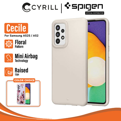 Case Samsung Galaxy A52 / A72 (5G/4G) Spigen Ciel Cecile Motif Casing