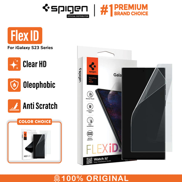 Screen Protector Samsung Galaxy S23 Ultra Plus Spigen Neo Flex Clear