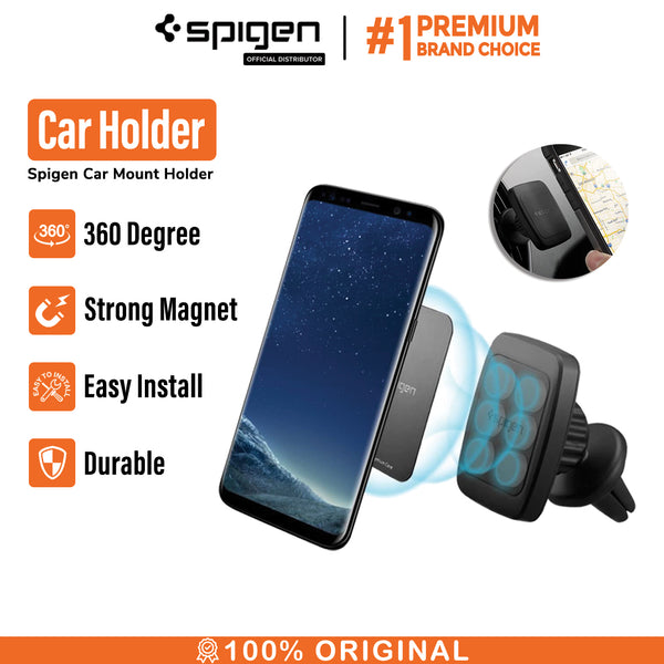 Car Holder Spigen Universal Car Mount A201 Premium Air Vent Magnetic