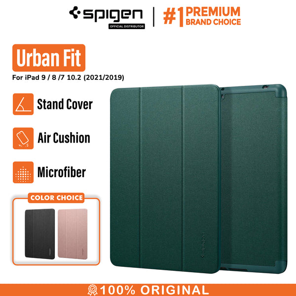 Case iPad 9 / 8 /7 10.2 (2021/2019) Spigen Urban Fit Flip Cover Casing