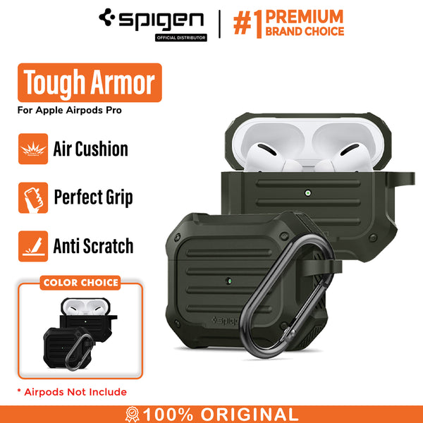 Case Apple Airpods Pro Spigen Tough Armor Anti Shock Original Casing