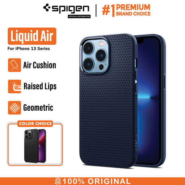 Case iPhone 13 Pro Max 13 Mini Spigen Liquid Air Softcase TPU Casing