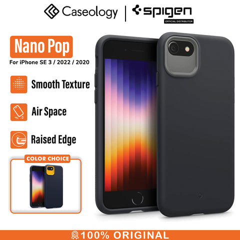 Case iPhone SE 3 2022/2020 8/7 Caseology by Spigen Nano Pop Softcase Casing
