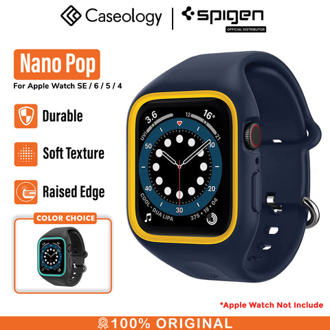 Strap Apple Watch 44mm/40mm Caseology by Spigen Nano Pop SoftCase Slicone Band