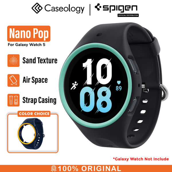 Case Strap Galaxy Watch 5 Pro/4 40/44/45mm Caseology by Spigen Nano Pop Soft TPU