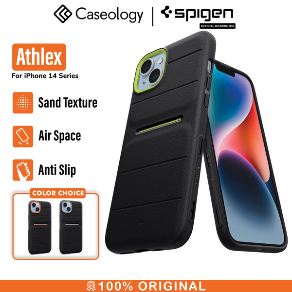 Case iPhone 14 Pro Max Plus Caseology by Spigen Athlex Hybrid Anti Crack Casing