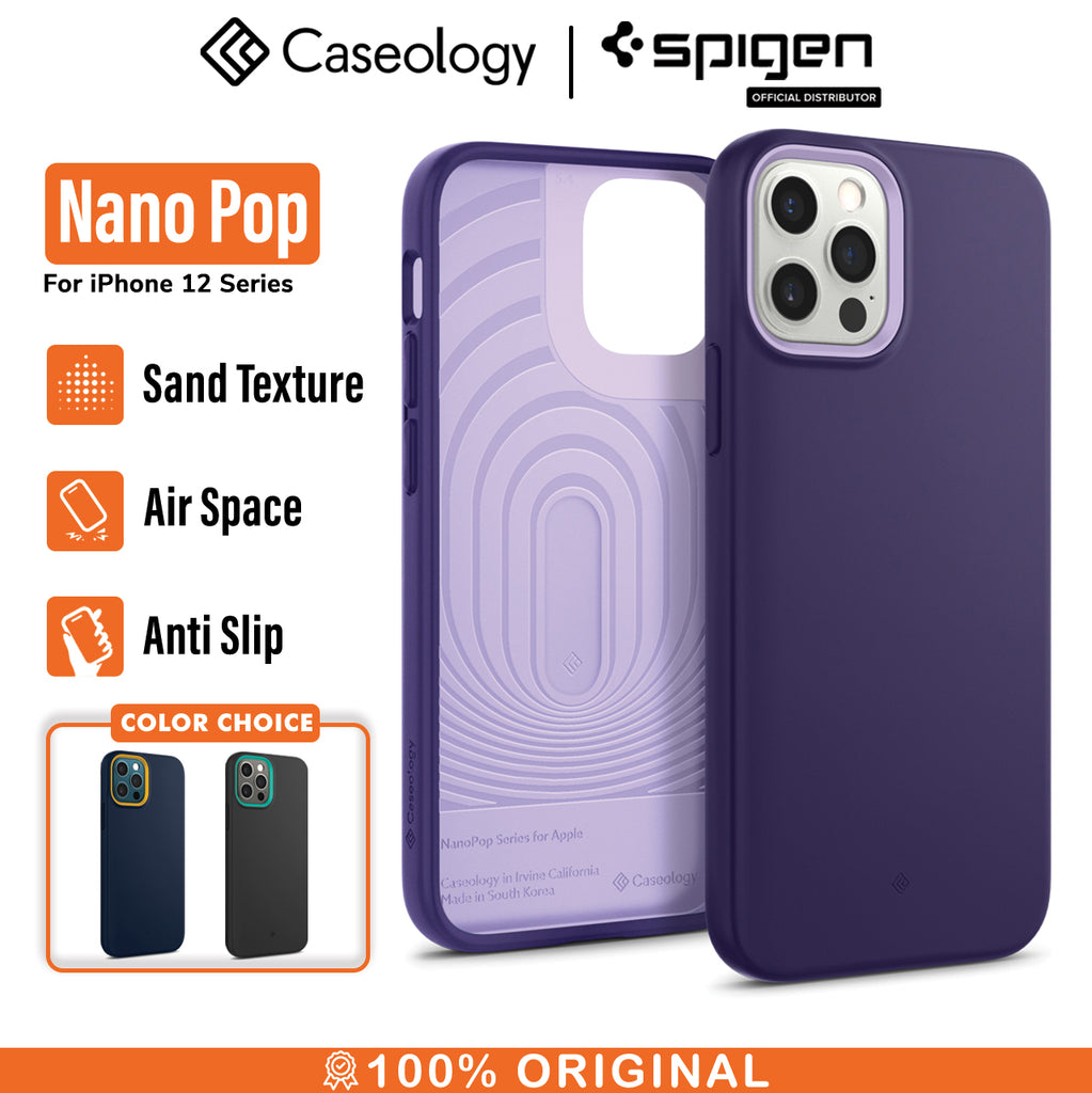 Caseology Nano Pop Case Compatible with iPhone 12 Mini - Red