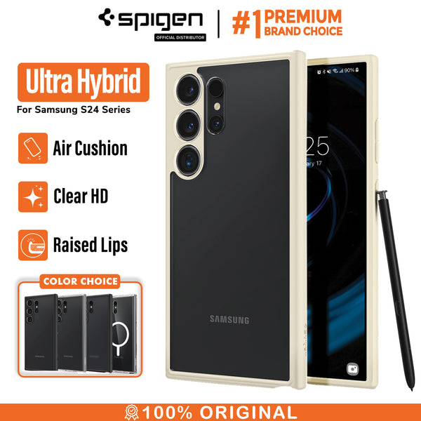 Case Samsung Galaxy S24 Ultra Plus Spigen Ultra Hybrid Clear Casing