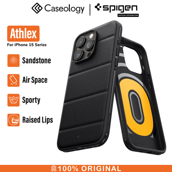 Case iPhone 15 Pro Max Plus Caseology Athlex Anti Crack Shock Casing