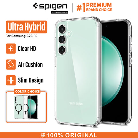 Case Samsung Galaxy S23 FE Spigen Ultra Hybrid Magnetic Clear Casing