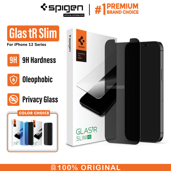 Tempered Glass iPhone 12 Pro Max 12 Mini Spigen Glas tR HD 9H Glass