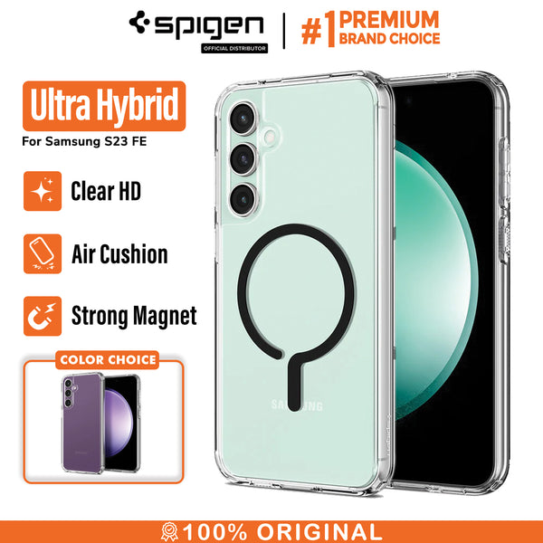 Case Samsung Galaxy S23 FE Spigen Ultra Hybrid Magnetic Clear Casing