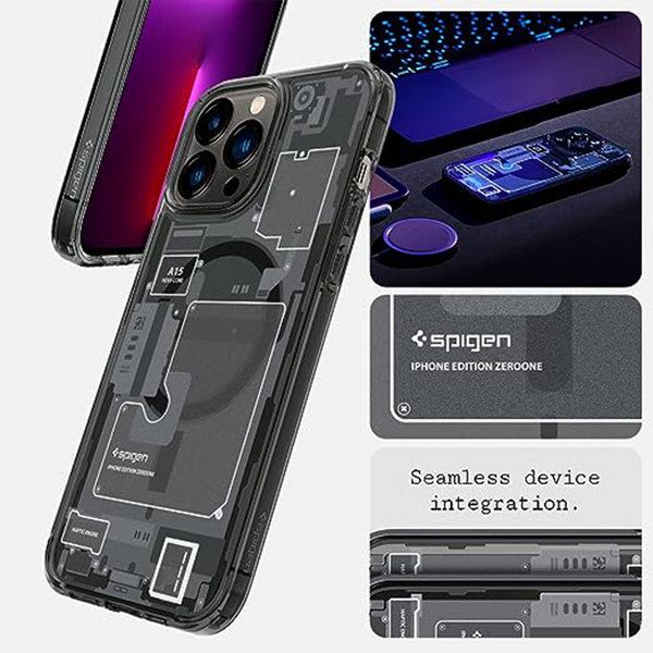 Case iPhone 13 Pro Max Mini Spigen Ultra Hybrid Zero One MagSafe Cover