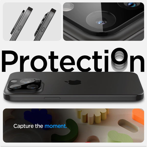 Camera Lens Cover iPhone 15 Pro Max Plus Spigen GlastR Optik Protector
