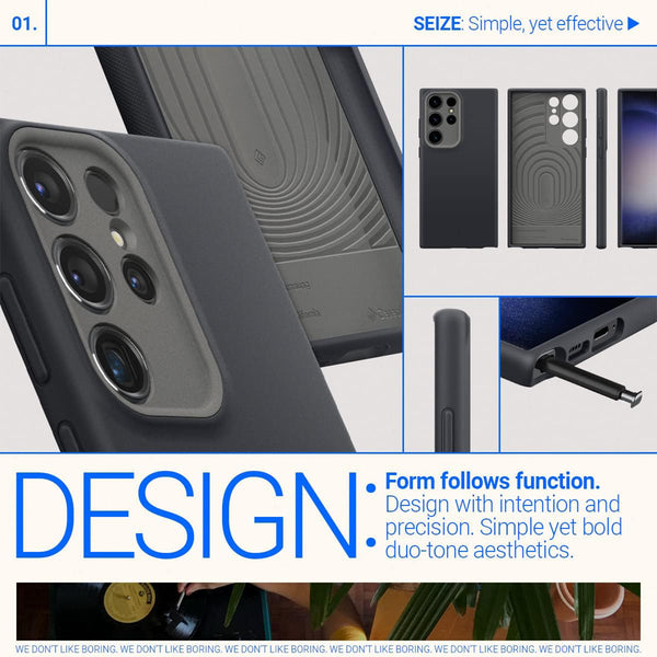 Case Samsung Galaxy S24 Ultra Plus Caseology Nano Pop Silicone Matte