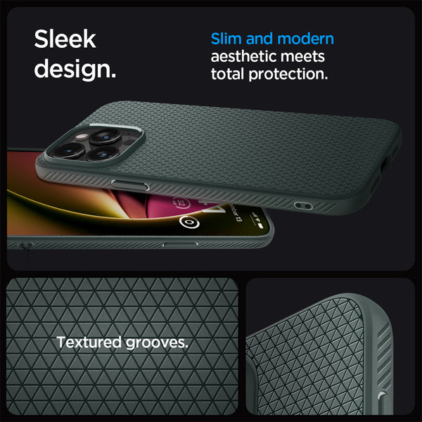 Case iPhone 15 Pro Max Plus Spigen Liquid Air Matte Soft Cover Casing