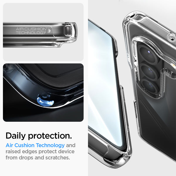 Case Samsung Galaxy Z Fold 5 Spigen Ultra Hybrid Slim Clear HD Casing