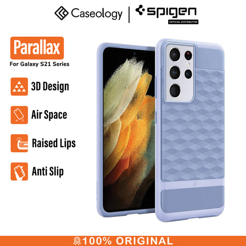Case Samsung Galaxy S21 Ultra Plus Caseology by Spigen Paralax Dual Layer Casing