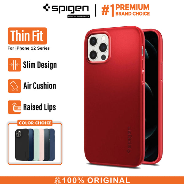 Case iPhone 12 Pro Max / Pro / 12 Mini Spigen Thin Fit Pro Slim Casing