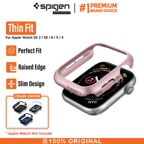 Case Apple Watch SE 2/6/5/4 44mm / 40mm Spigen Thin Fit Slim Hardcase